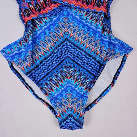 Miraclesuit Escape Casablanca Womens Swimsuit One Piece Slimming Padded Wire 12